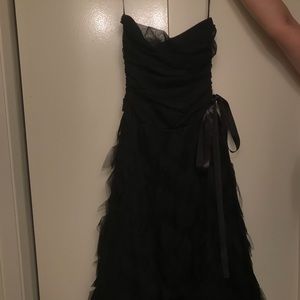 Black Strapless dress